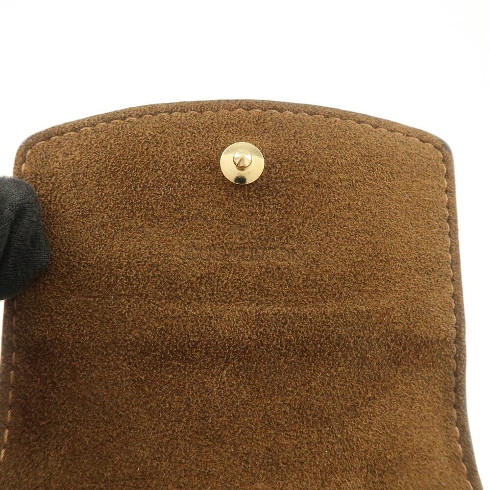 Louis Vuitton Damier Ebene Key Pouch Brown